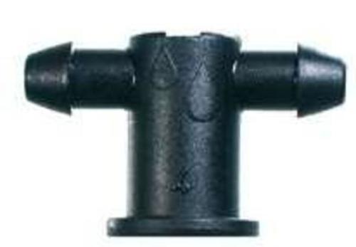 Distribuidor horizontal 2 salidas ( adaptable a goteros CNL) 